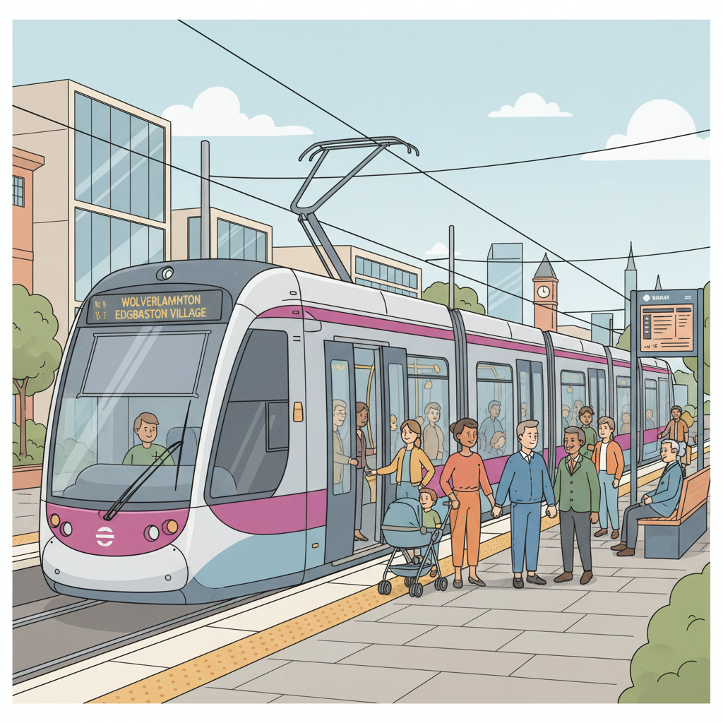 West Midlands Metro Adapts Service on Key Route