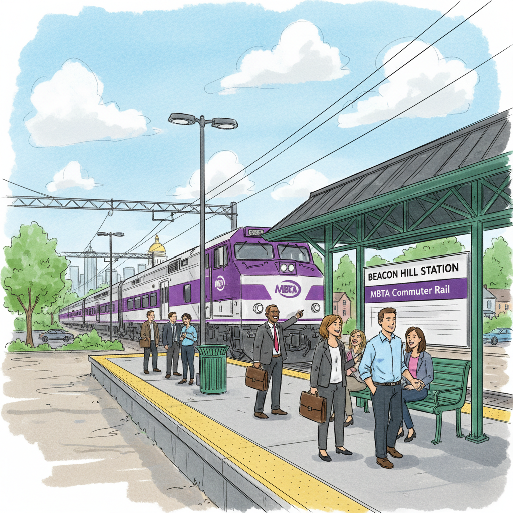 Boston MBTA Train Hiccup Solved Same Day