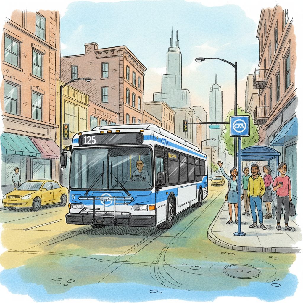 Chicago CTA Adapts Route 125 to Keep Riders Moving