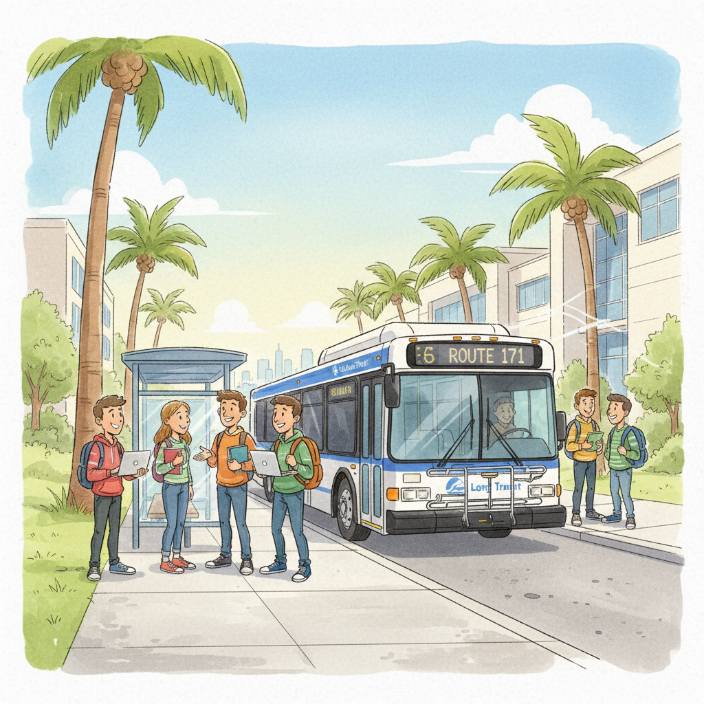 CSULB Stop Upgrades to Improve Campus Transit Access