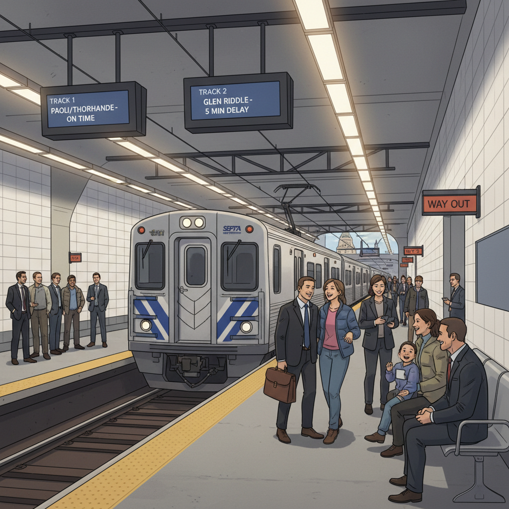 Philadelphia Rail Delay Sparks Better Tracking Tools