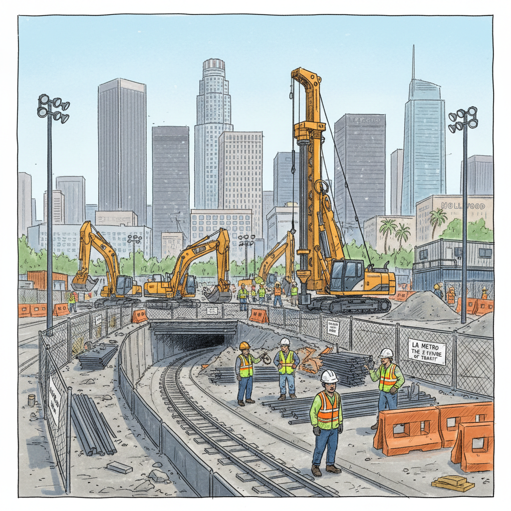LA Metro Project Nears Finish Line at 98%