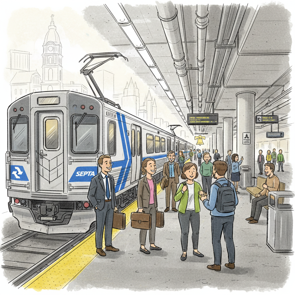 Philadelphia Rail Delay Resolved, Service Moving Forward