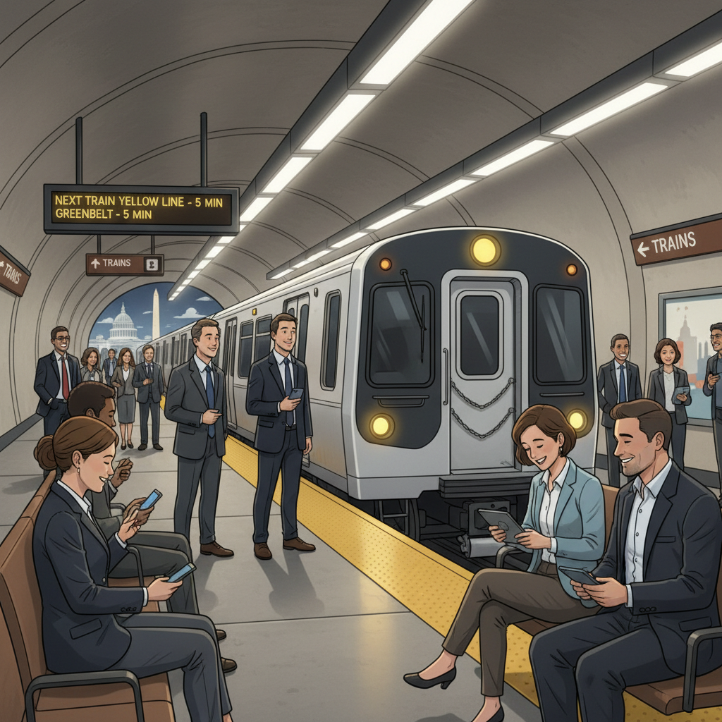 DC Metro Adjusts Service to Keep Trains Moving