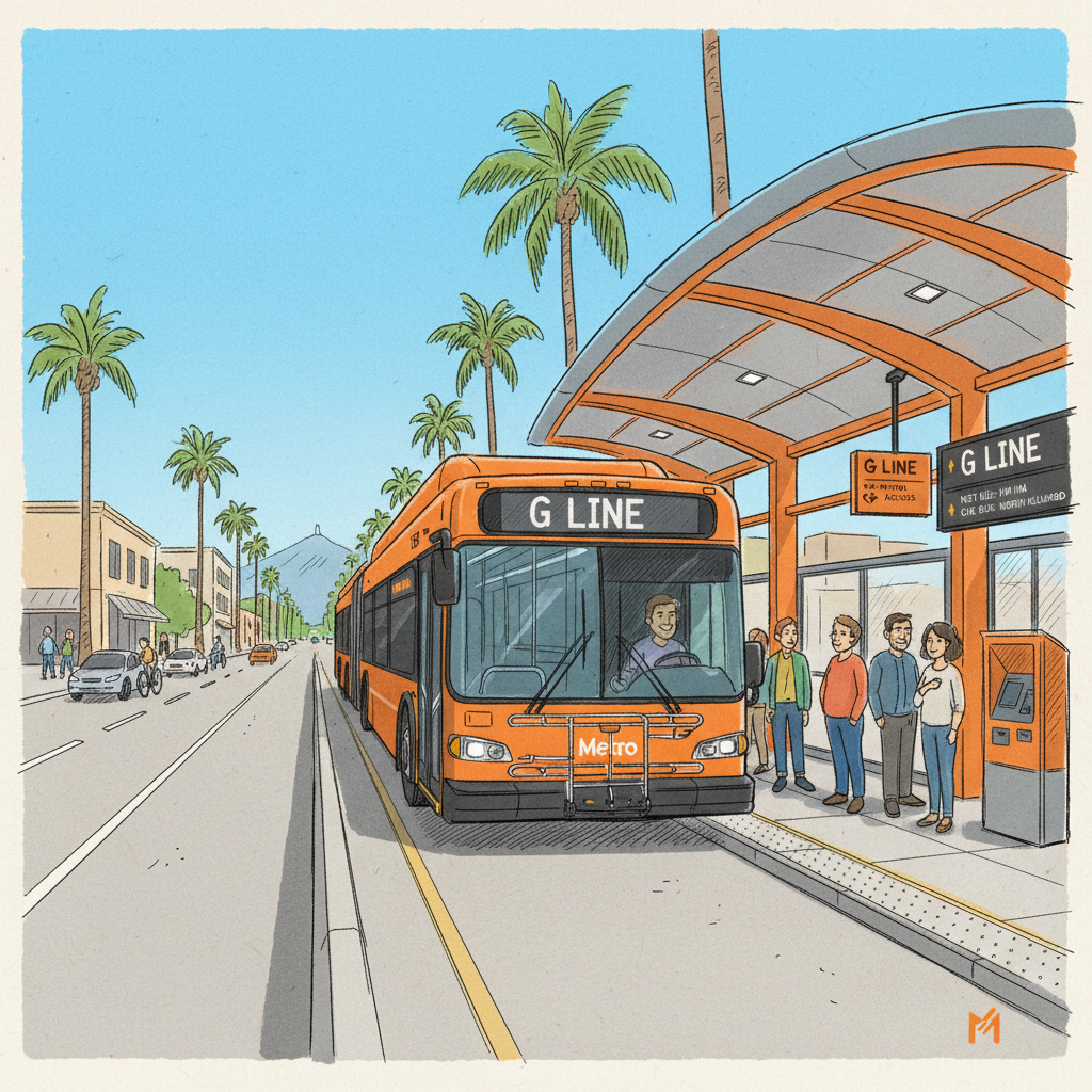 LA Metro G Line Upgrades Begin in San Fernando Valley