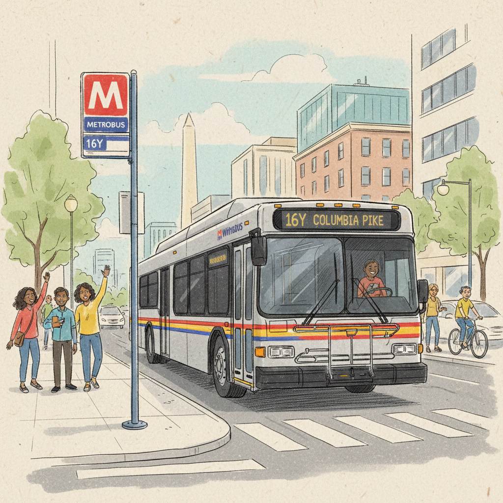 WMATA Relocates M42 Stop to Improve Service