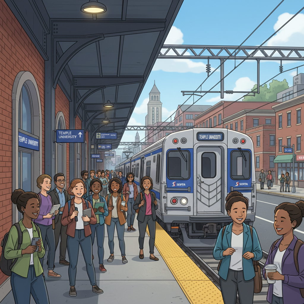 Philadelphia Riders Navigate Delays — Real-Time Data Helps