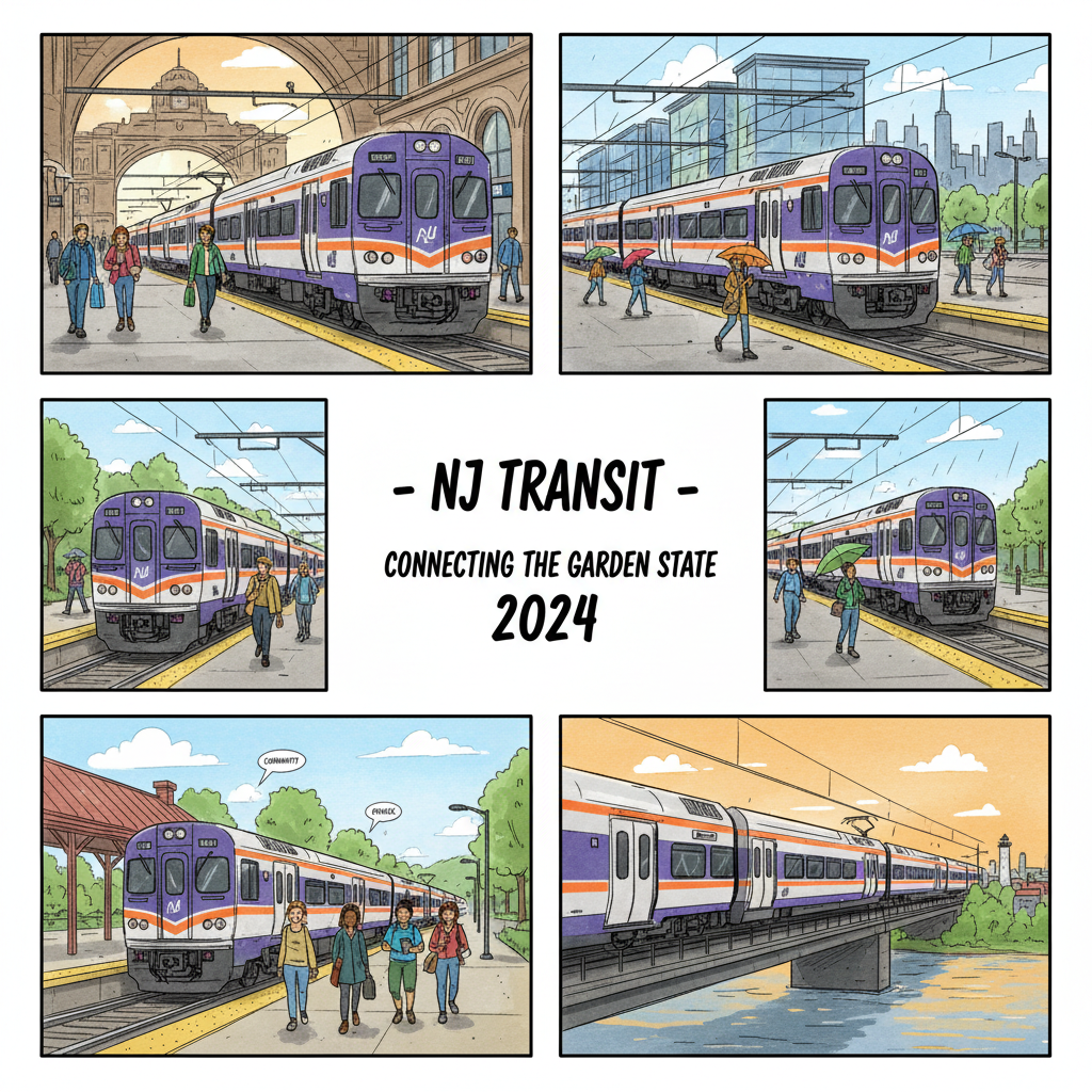 NJ TRANSIT's 2026 Calendar Now Available to Order