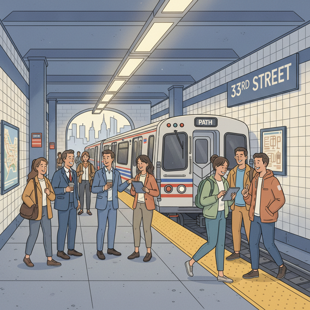 NYC PATH Works to Restore 33rd Street Access