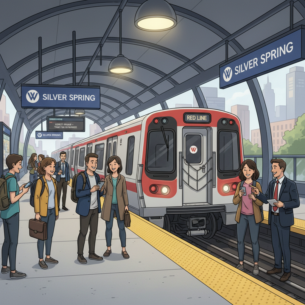 DC-Maryland-Virginia Red Line Adapts to Single Track