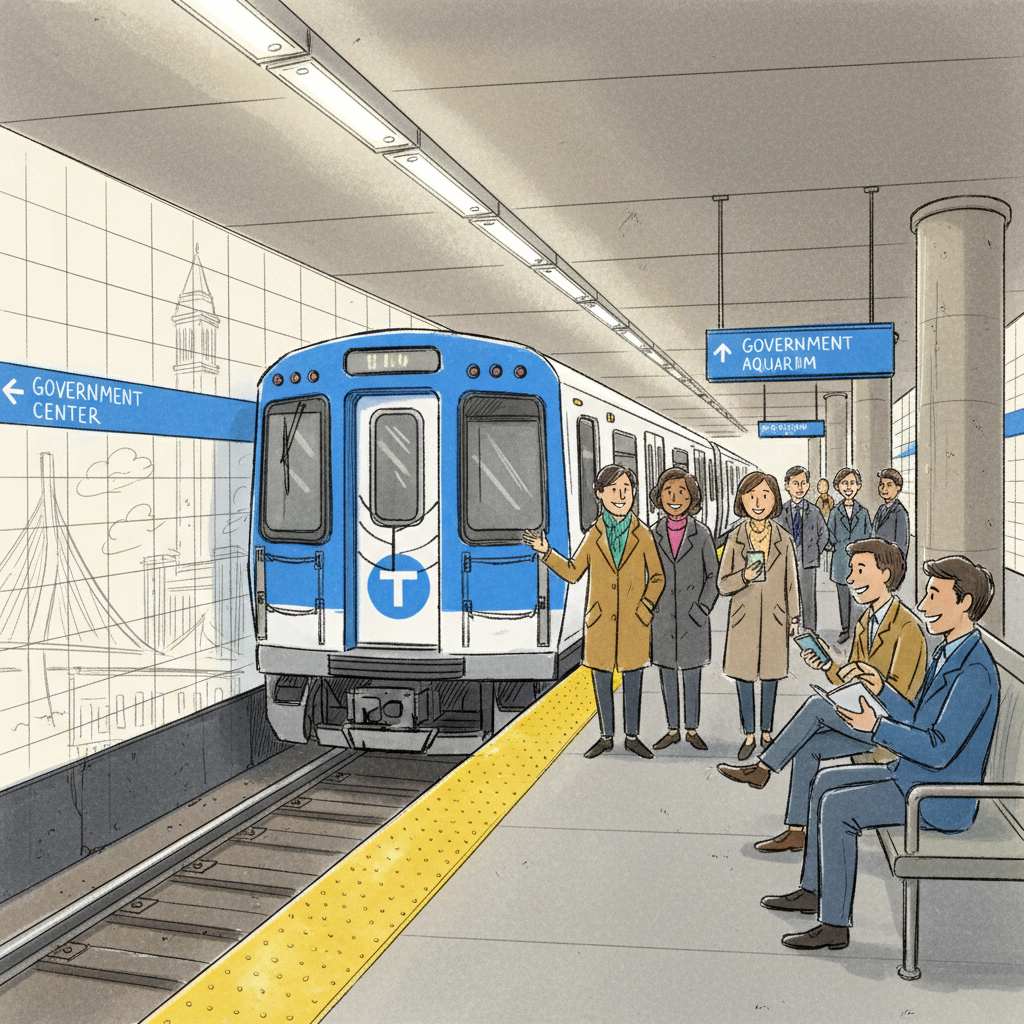 Boston Blue Line Back on Track After Signal Fix