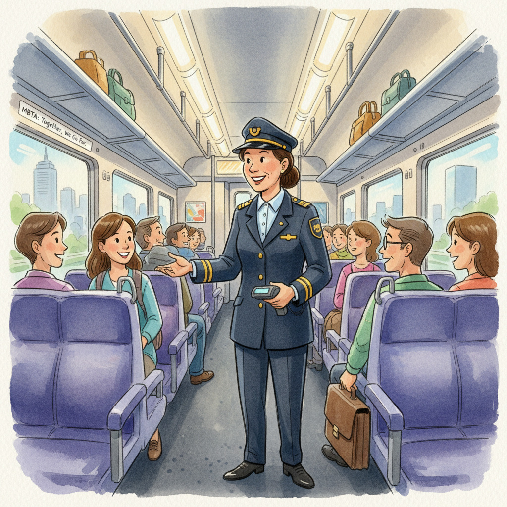 Boston Conductor Turns Delay Into Connection