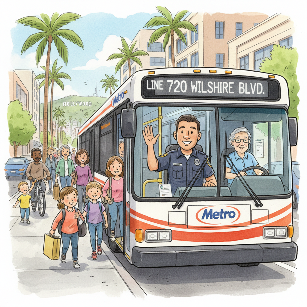 LA Metro Operator Transforms Commutes With Kindness