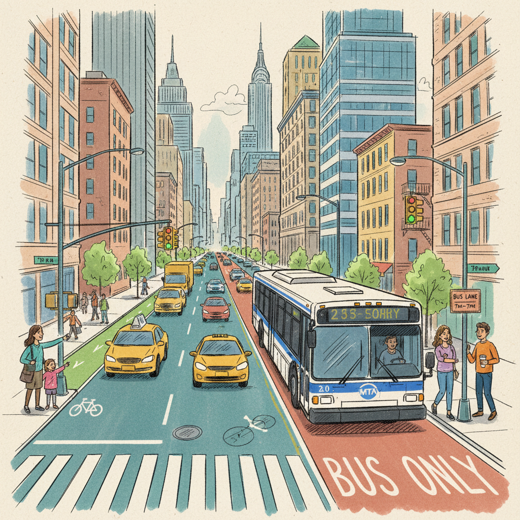 NYC Cameras Bring Faster Buses to Brooklyn, Manhattan