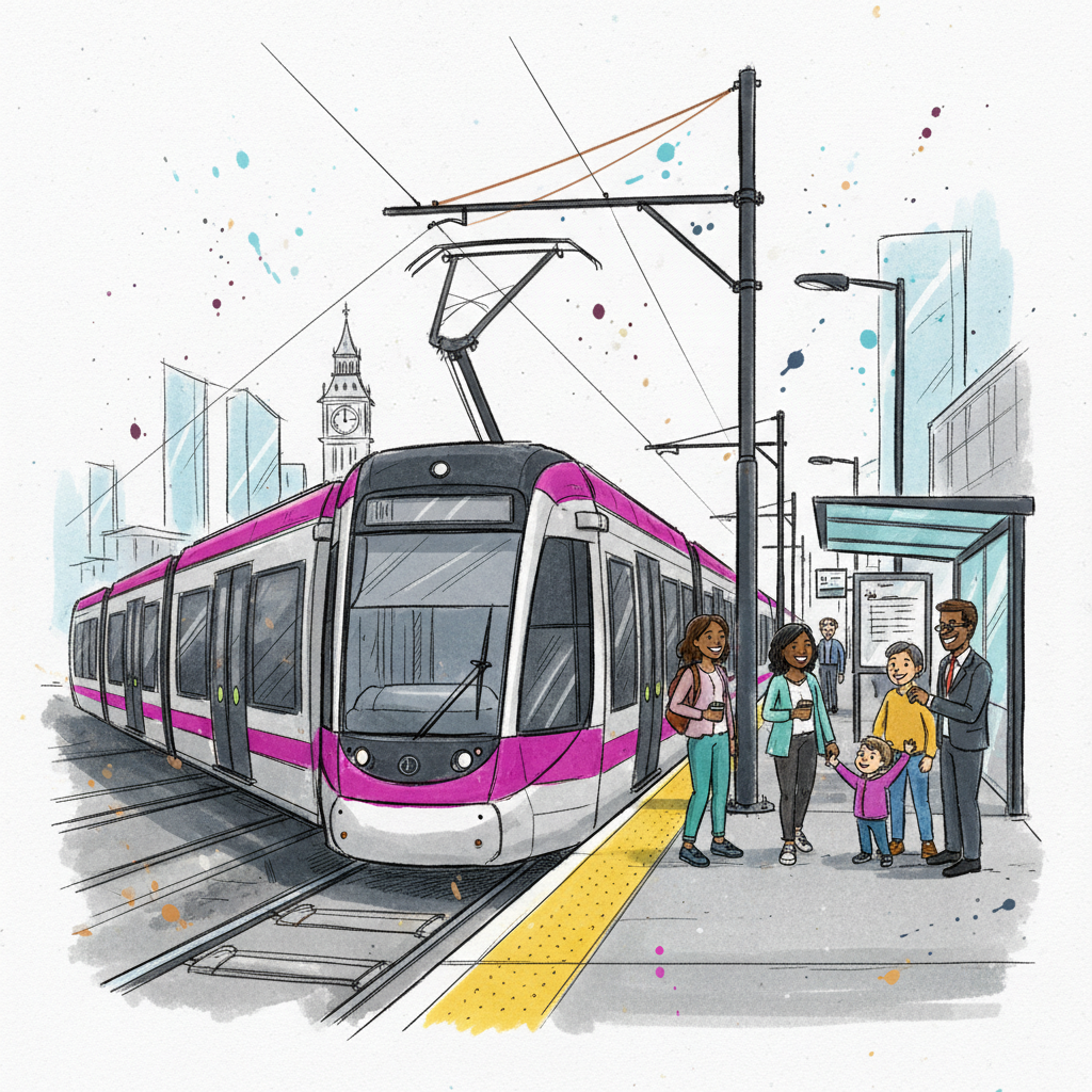 West Midlands Metro Works to Restore Service