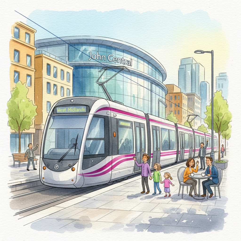 West Midlands Metro Adapts After Emergency Delay