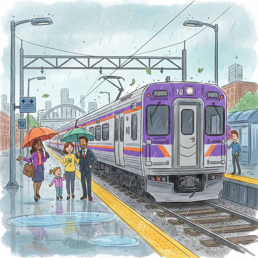 NYC-NJ Transit Preps for Heavy Rain, Stays Moving