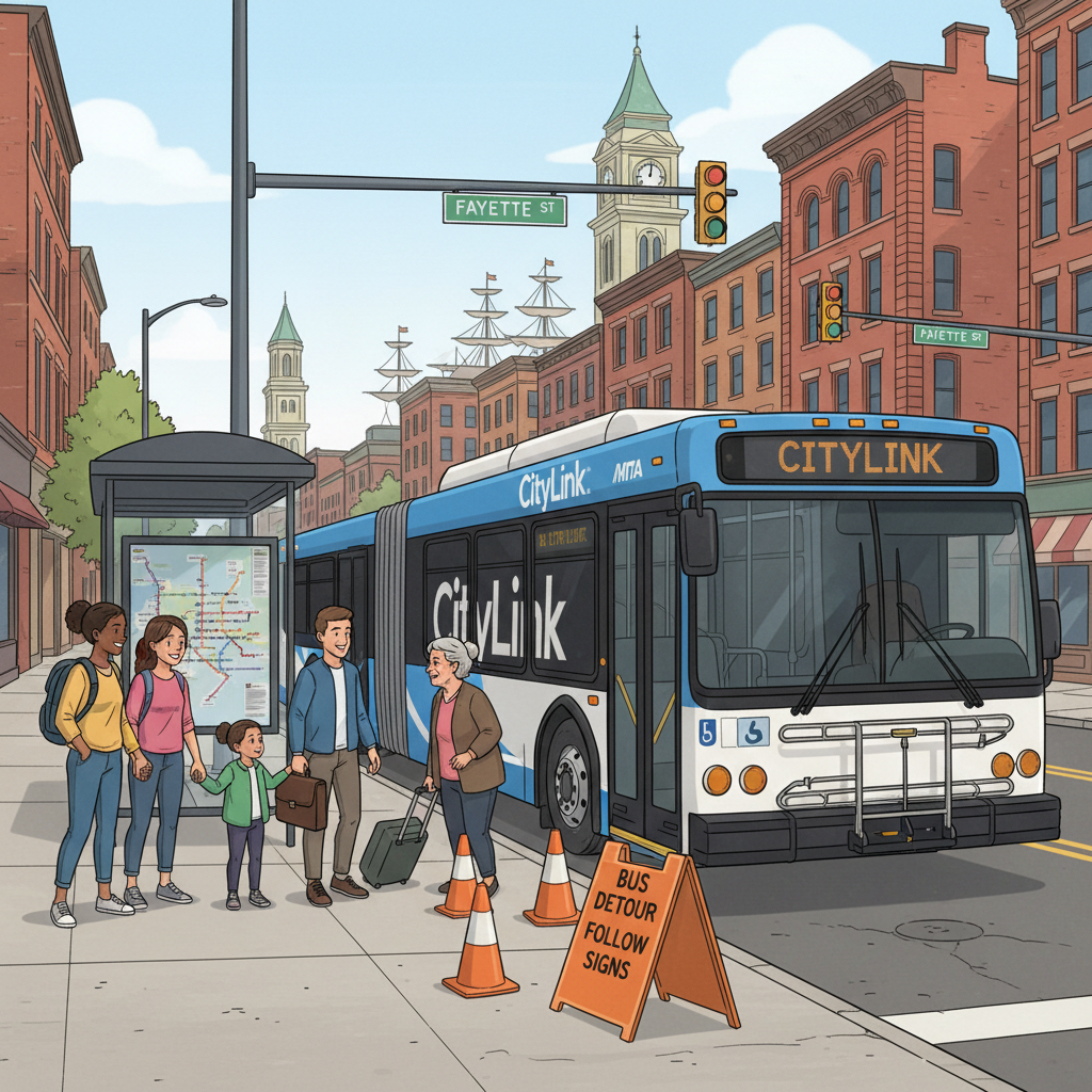 Baltimore CityLink Adapts 3 Routes — Riders Find New Ways