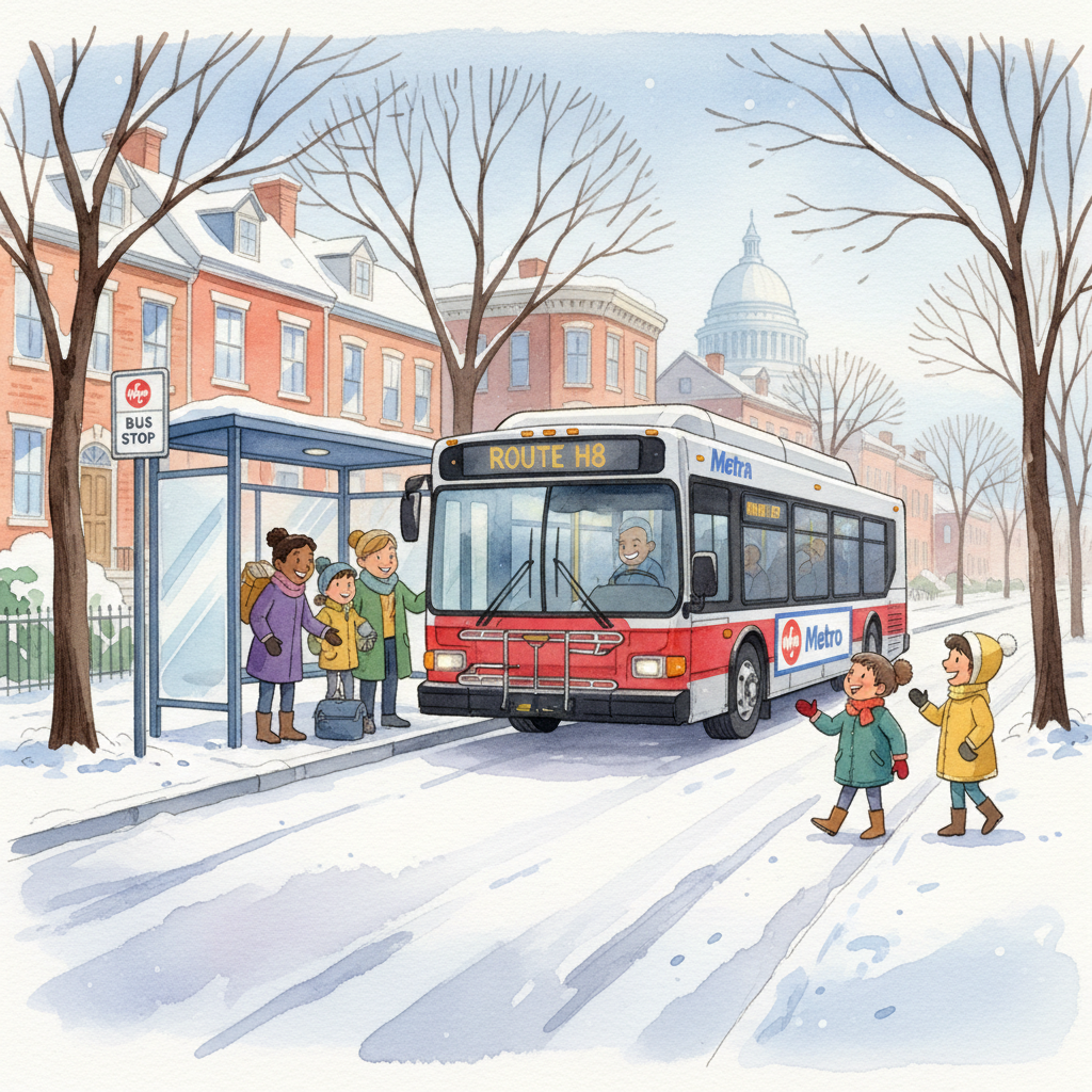 DC Metro Clears Bus Stops, Improving Rider Safety