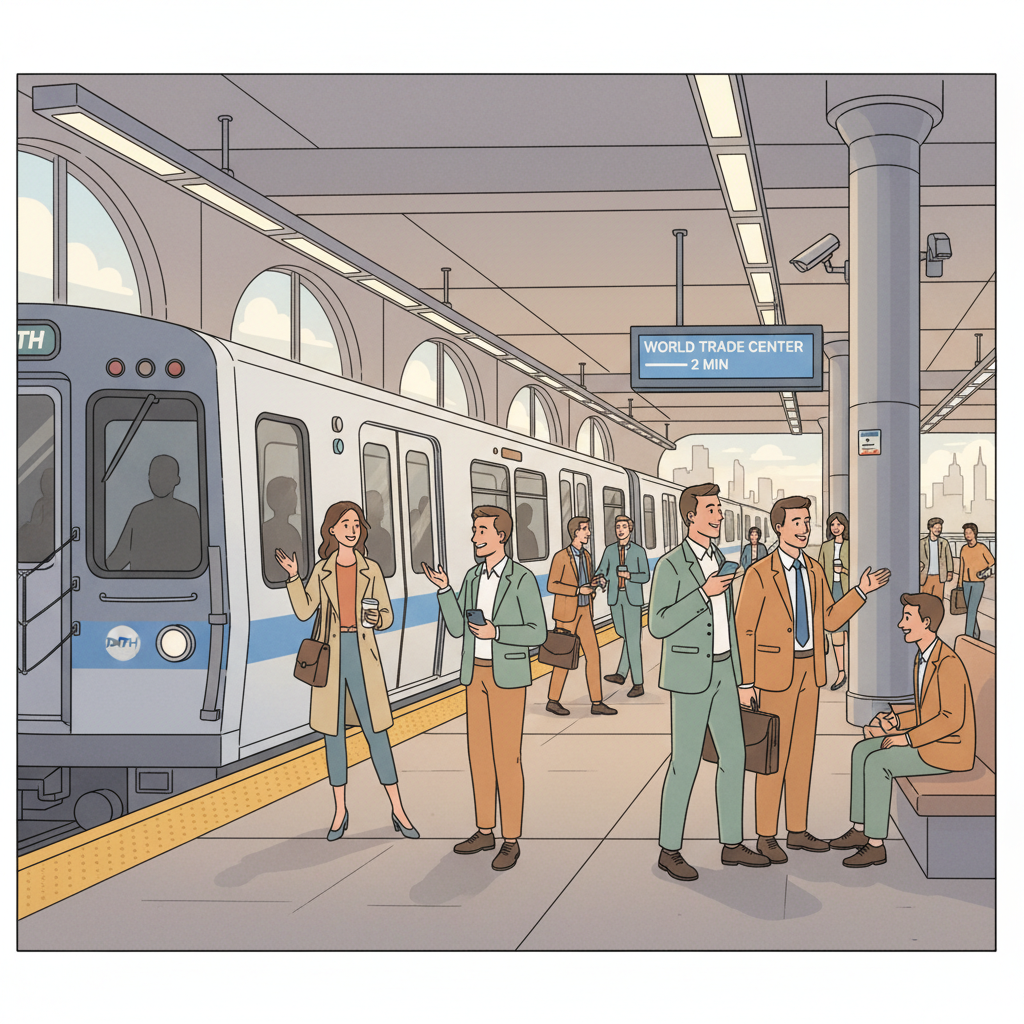 NYC PATH Newport Station Back to Normal Operations