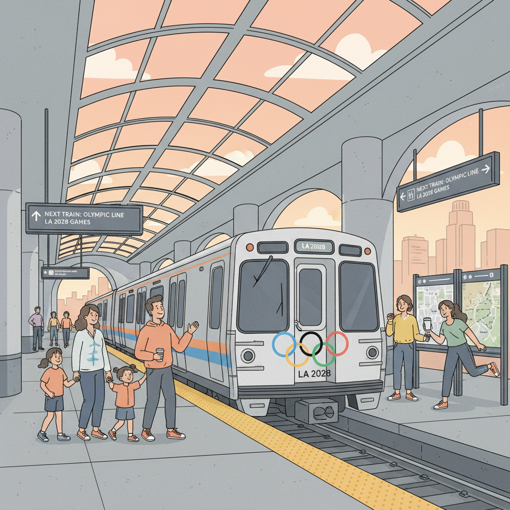 LA Metro Gets $94M to Power 2028 Olympics Transit