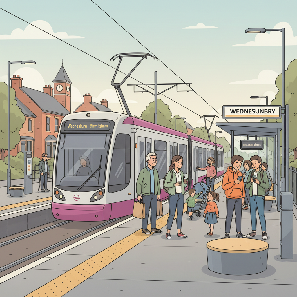 West Midlands Metro Delivers Reliable 15-Minute Service