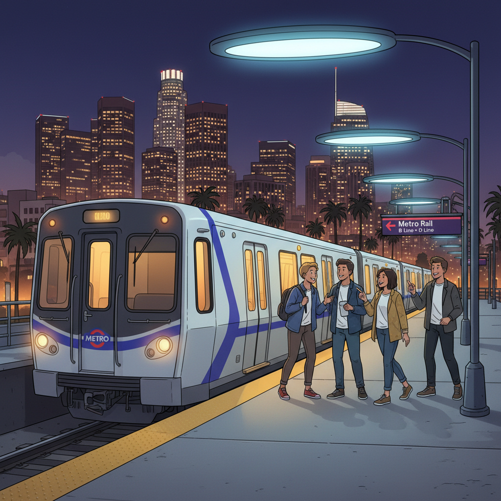 LA Metro Extends Rail Hours for Safer New Year's Eve