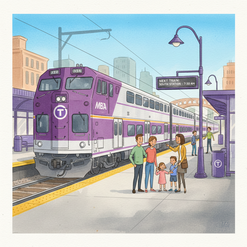 Boston MBTA Picks 3 Finalists for Commuter Rail Future