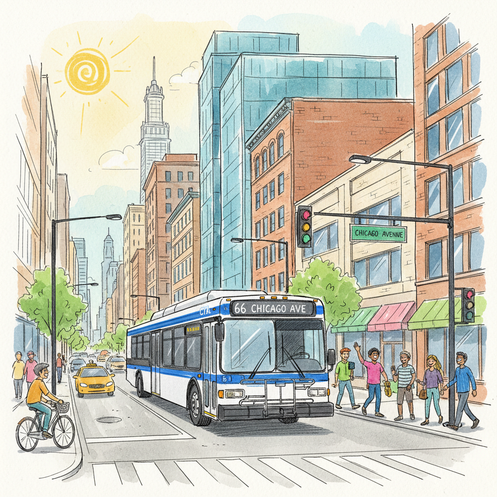 CTA Shifts Route 66 Stop to Improve Chicago Service
