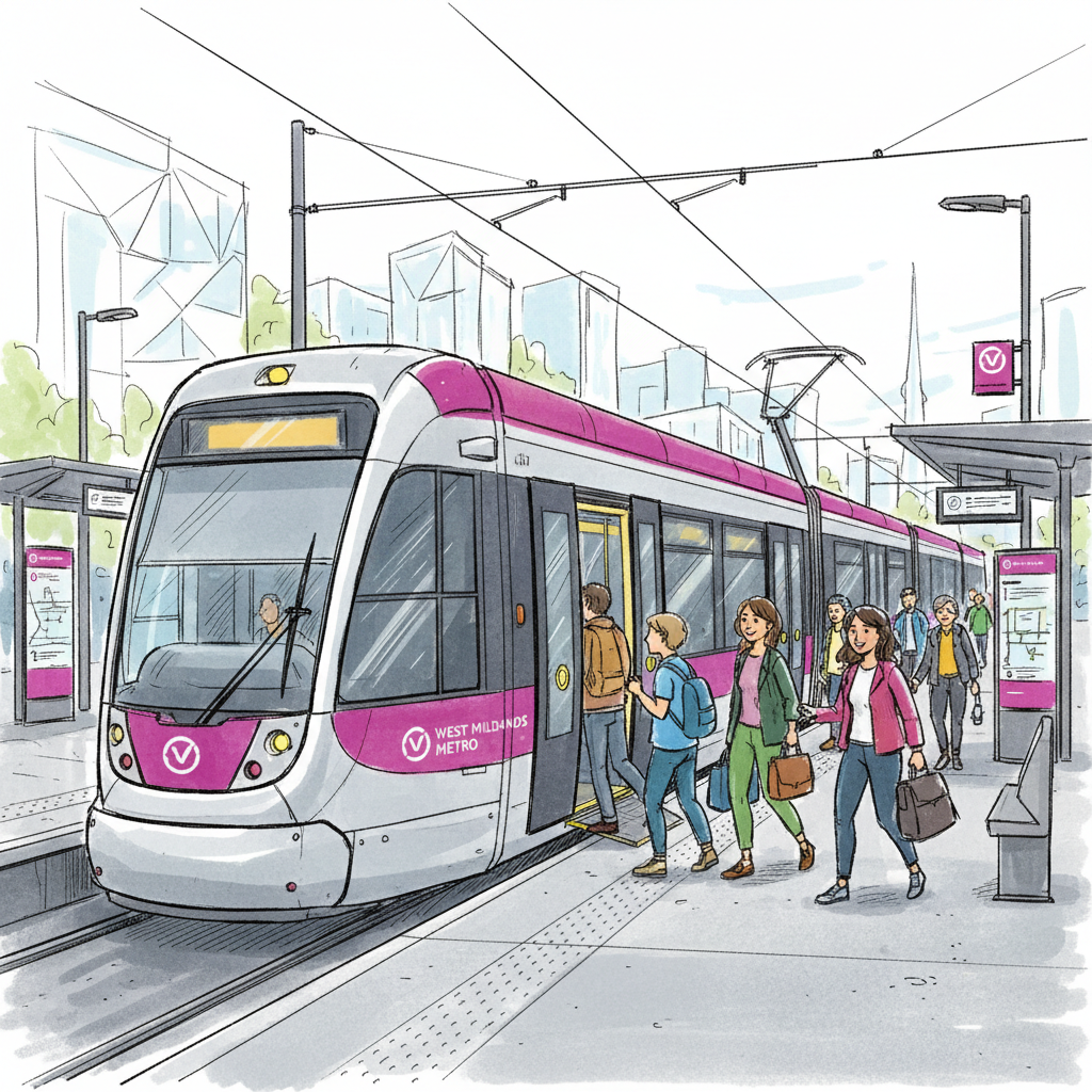 West Midlands Metro Delivers 8-Minute Service