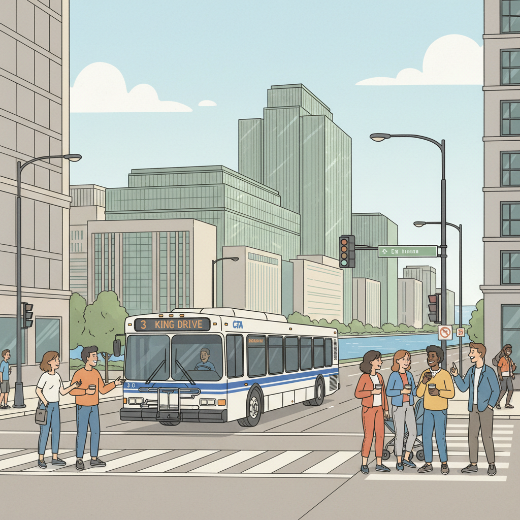 Chicago CTA Adds Direct Bus to Auto Show