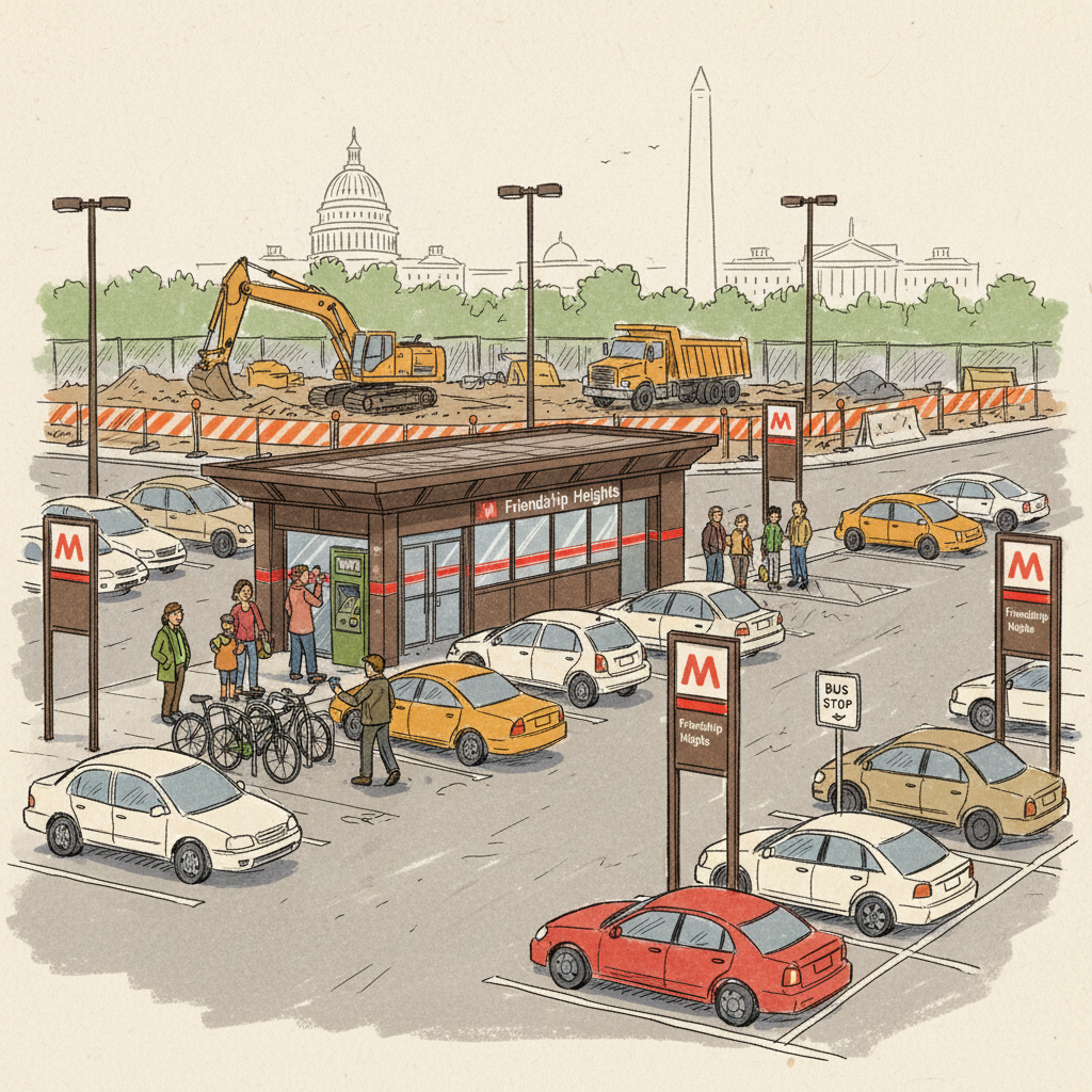 DC Metro Parking Shifts as Transit Housing Grows