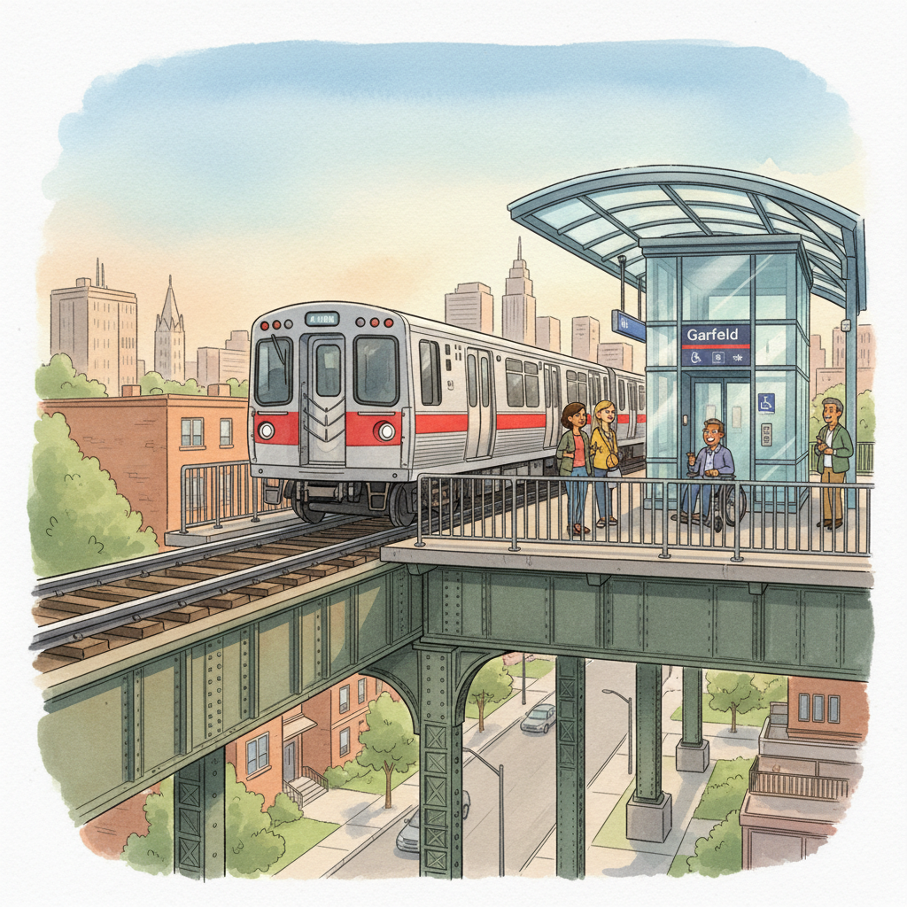 Chicago CTA Works to Restore Garfield Station Access