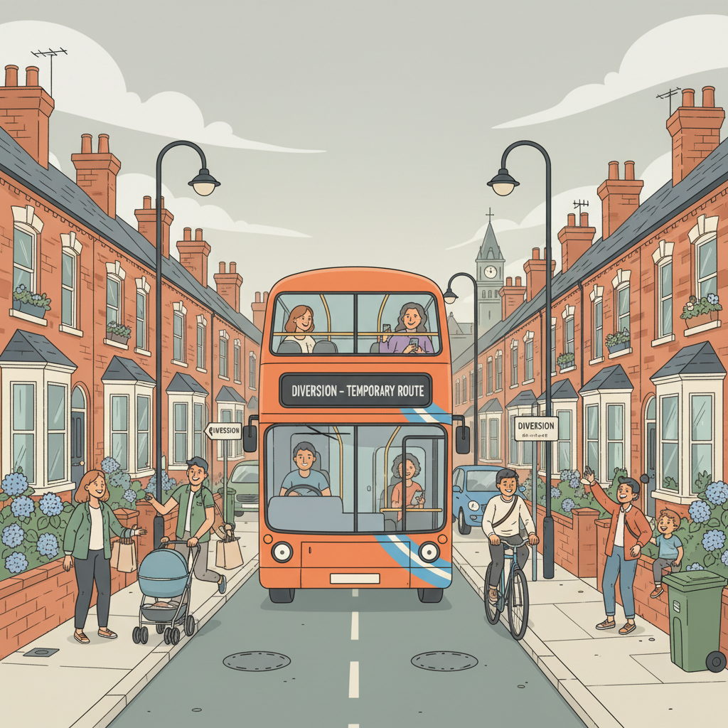 North West Routes Adapt After Police Incident