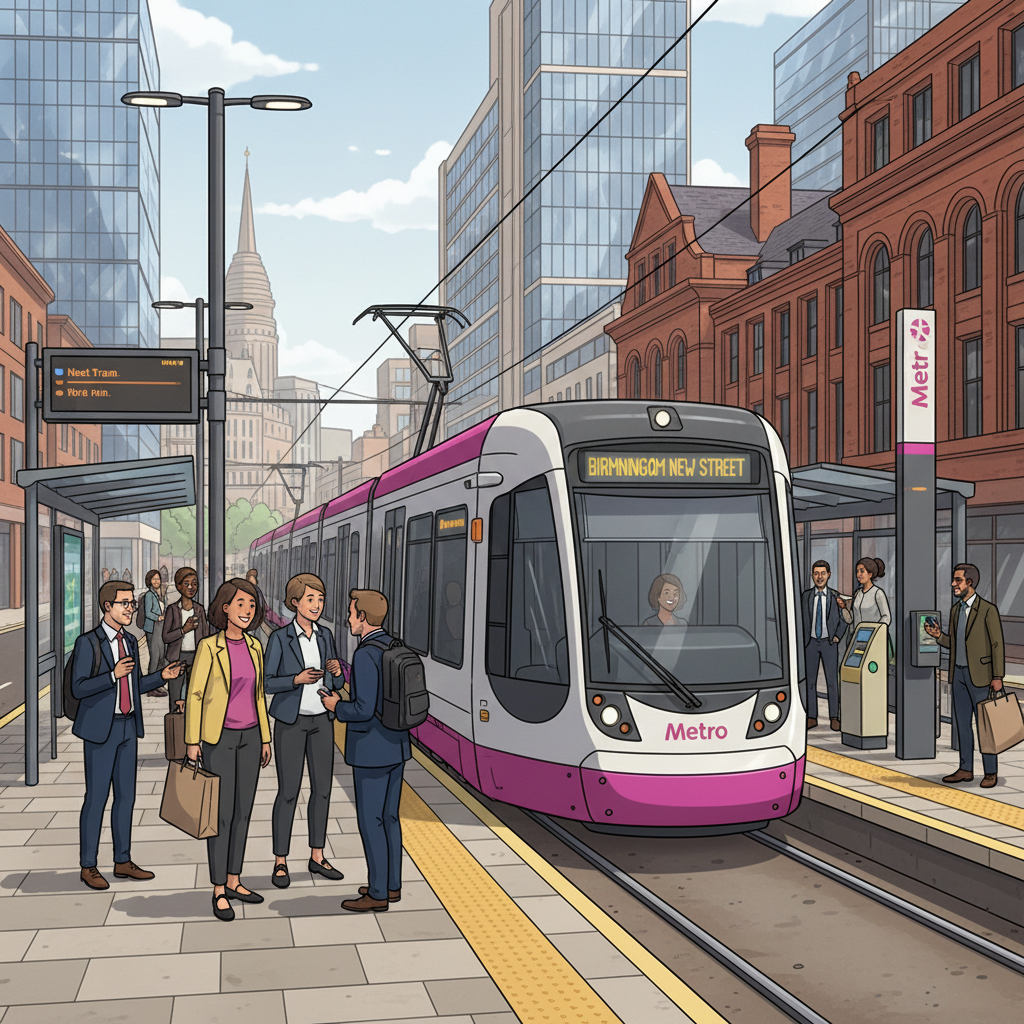 West Midlands Metro Adapts After Service Pause