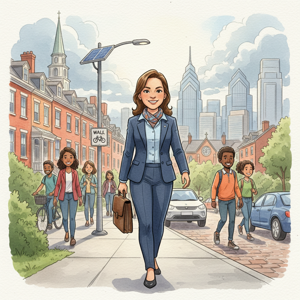 Philadelphia Rep Walks to Harrisburg for Transit Access