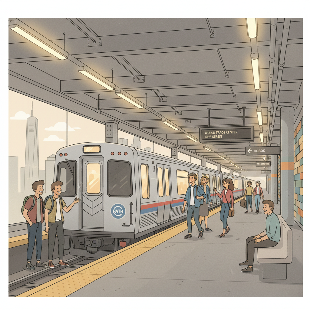 NYC PATH Upgrades Newark, Harrison Stations