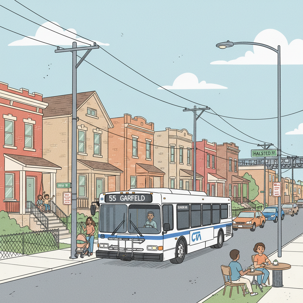 Chicago #52A Bus Reroutes — Riders Adapt to New Path