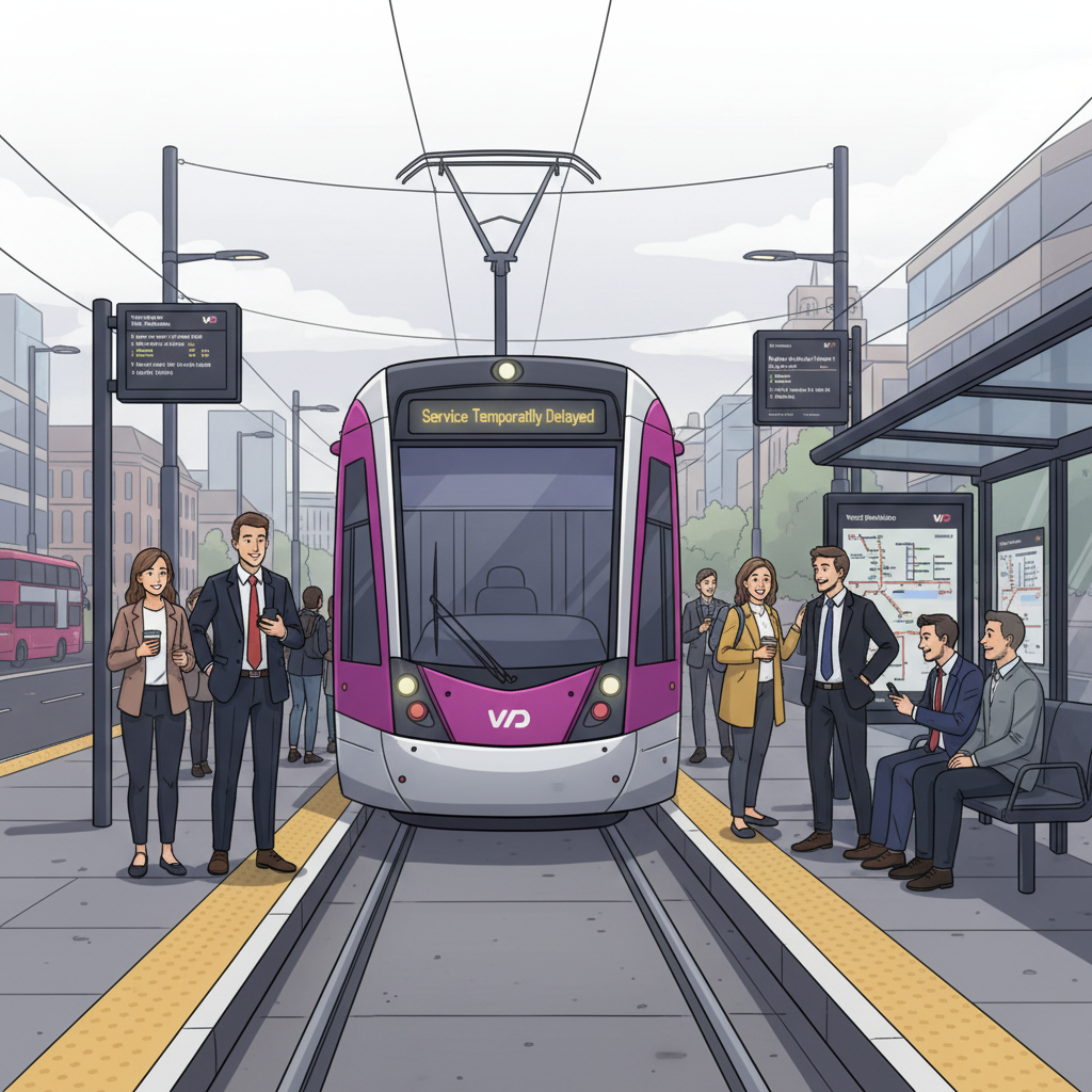 West Midlands Works to Restore Tram Service