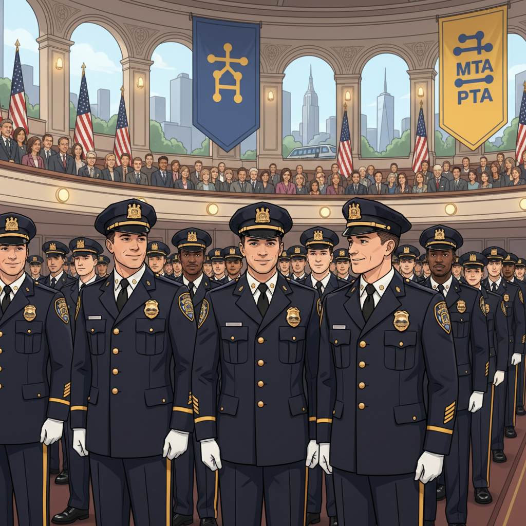 NYC Transit Welcomes New Officers to Protect Riders