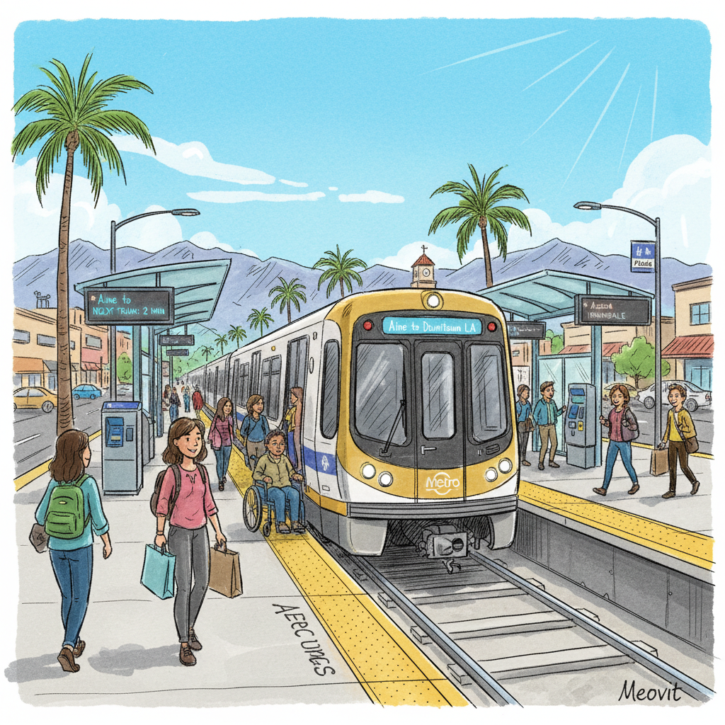 LA Metro A Line Reaches Pomona, Connecting Valley