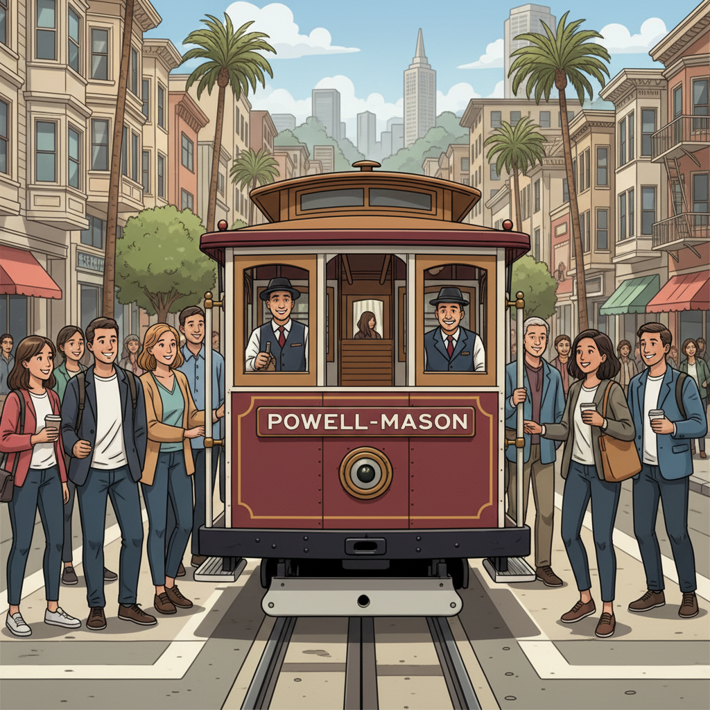 SF Cable Cars Back Running After Brief Disruption