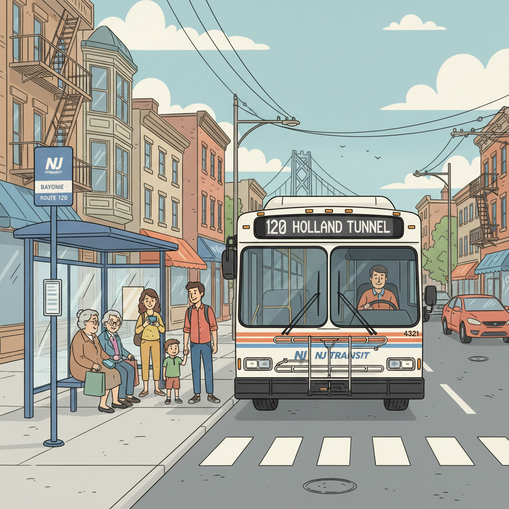 NJ TRANSIT Steps In to Keep Bayonne Moving