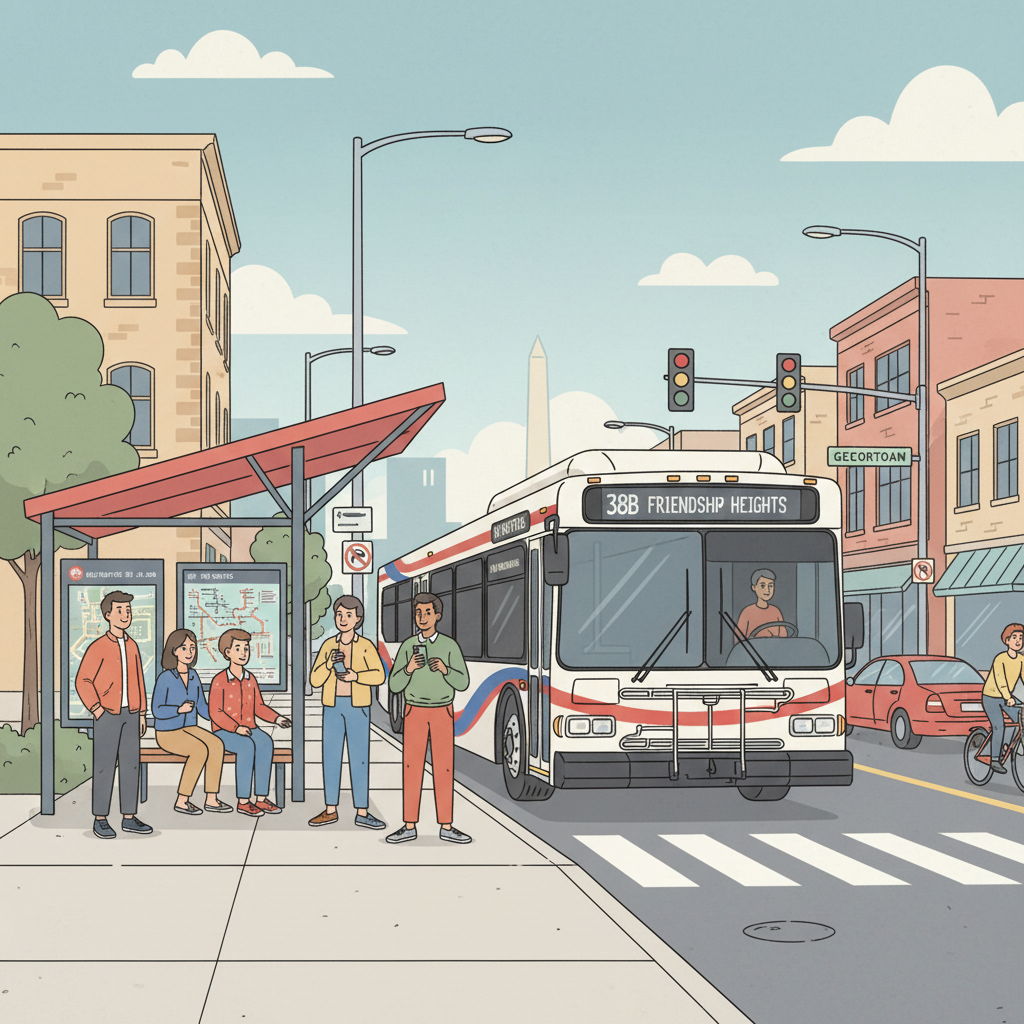 DC Bus Stop Reopens, Restoring Shaw Neighborhood Access