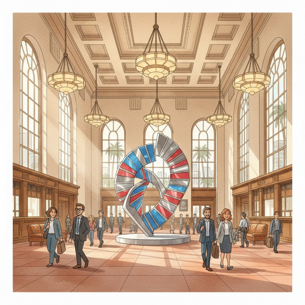 LA Metro Brings Free Art to Union Station Commuters