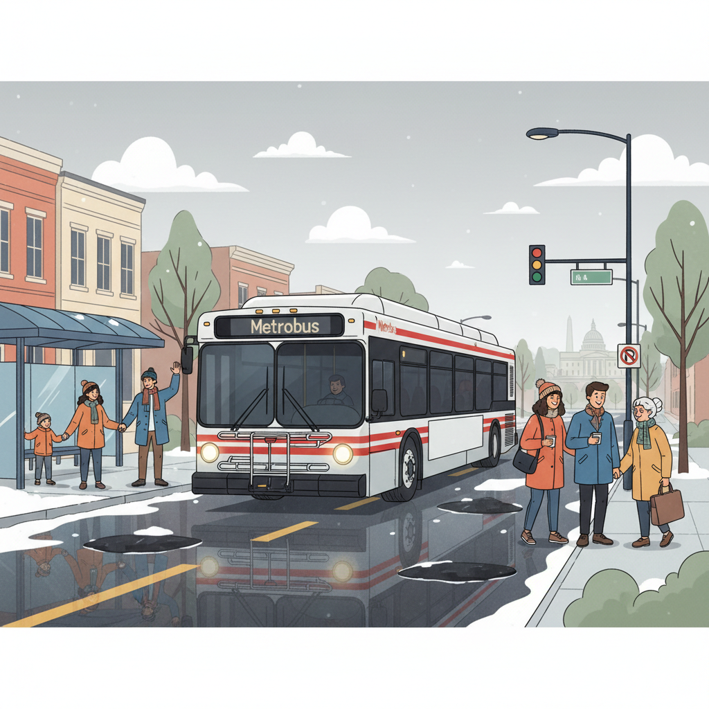 DC-Maryland-Virginia Buses Adapt to Winter Weather