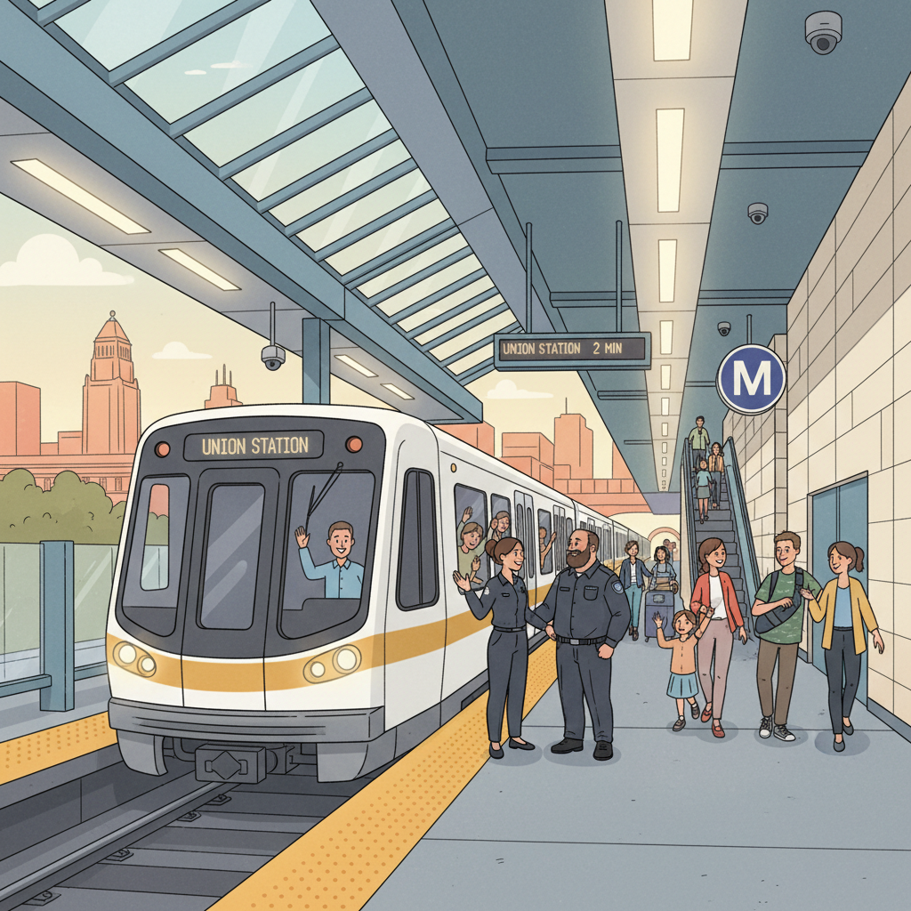 LA Metro Enhances Security to Improve Rider Safety