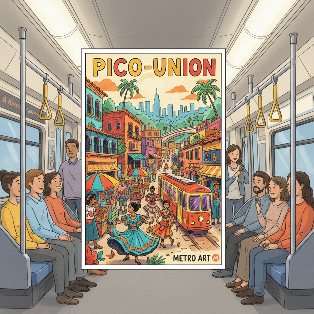LA Metro Brings Pico-Union Art to Riders