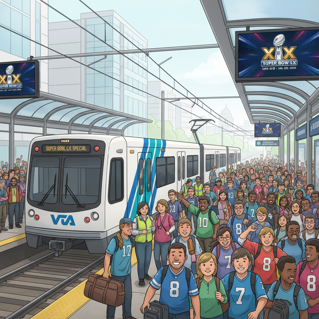 SF Transit Preps for Super Bowl 60 Surge