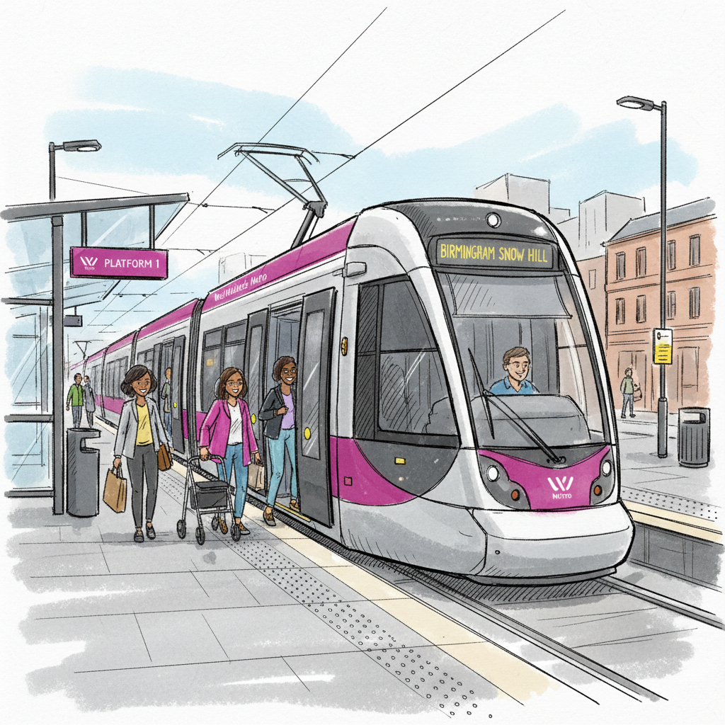 West Midlands Metro Delivers 8-Minute Service